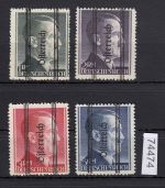 Österreich 1945, Mich.-Nr.: 693-696 *