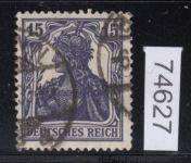 DR 1917, Mich.-Nr.: 101 c gestempelt  geprüft
