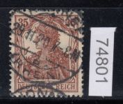 DR 1918, Mich.-Nr.: 103 b gestempelt  geprüft