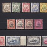Kolonien Dt. Südwestafrika 1901, Mich.-Nr.: 11-23 **/*   1+5 Mark ungebraucht