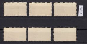 Vatikan 1938 Mi.-nr.: 67-72 **