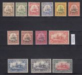 Kolonien Karolinen 1900, Mich.-Nr.:  7-18+22 *
