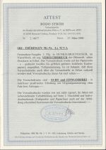 SBZ  1945 Mi.-Nr.: 92 V3 ** (VERSUCHSDRUCK) geprüft  Attest  250,00   lesen