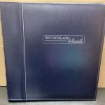 DEUTSCHLAND-Klassik- Album  2009-13 Vordrucke  (mit Beschreibungen)
