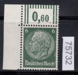 DR 1933, Mich.-Nr.: 516  ** Eckrand