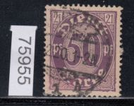 DR Dienst 1920, Mich.-Nr.:D 21 I gestempelt  geprüft