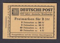 Berlin 1949, Mich.-Nr.: MH 1 **