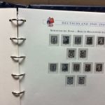 Borek Deutschland  1945-49 Zonen  Falzlos Vordruckalben mit Taschen Komplett
