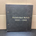 Borek  Deutsches Reich 1933-45 Vordruckalben mit Taschen gebraucht Lesen
