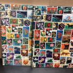 Briefmarkenalbum  Einsteckalben  A4 5 Stück Spiralbindung leer gebraucht