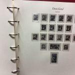 Borek  Deutsches Reich  + Saarland  Falzlos Vordruckalben mit Taschen Komplett
