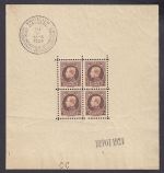 Belgien 1924, Mich.-Nr.: 186 **  Kleinbogen