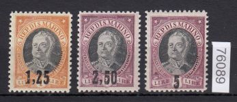 San Marino 1927, Mich.-Nr.: 133-35 **