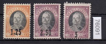 San Marino 1927, Mich.-Nr.: 133-35 **