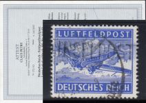 Feldpost, Mi.-Nr.11 Aa Type II gestempelt geprüft  Attest