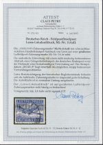 Feldpost, Mi.-Nr.11 Aa Type II gestempelt geprüft  Attest