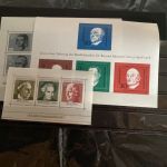 Bund 1960-1969, Mich.-Nr.: 326-611 **+ Blockmarken+ x/y Marken