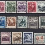 Liechtenstein 1930 : Mi.-Nr.: 94-107 gestempelt