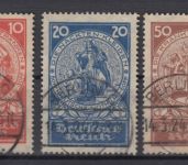 DR 1924, Mich.-Nr.: 351-54 gestempelt  Zentrisch  Luxus
