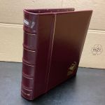 Deutsche Post  Ringbinder 4 Ringe + 15  Hüllen rot