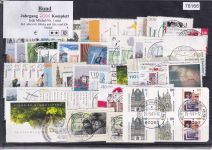 Bund 2001, Mich.-Nr.: 2156-2230 Gestempelt Komplett  LUXUS