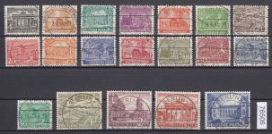 Berlin 1949, Mich.-Nr.: 42-60 LUXUS Voll-Stempel  Berlin-Charlottenburg