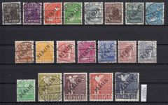 Berlin 1948 , Mich.-Nr.:  1-20 LUXUS Voll-Stpl. geprüft  Attest Berlin-Stempel
