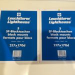 Leuchtturm SF- Schutztaschen Streifen Blocktaschen  Konvolut neuwertig