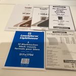 Leuchtturm  HAWID SF- Schutztaschen Streifen Blocktaschen  Konvolut neuwertig