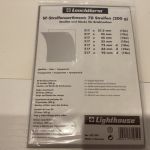 Leuchtturm  HAWID SF- Schutztaschen Streifen Blocktaschen  Konvolut neuwertig