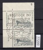 DDR 1961, Mich.-Nr.: 817 X gestempelt DV  geprüft