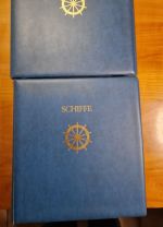 SCHIFFE  Motivsammlung   2  Große Alben ca. 100 Seiten