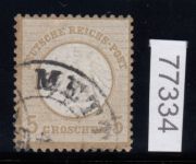 DR 1872, Mich.-Nr.:  6 gestempelt