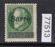 Saargebiet 1920 Mi. Nr. 31 C *