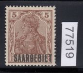 Saargebiet 1920 Mi. Nr. 44 a ** geprüft