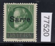 Saargebiet 1920 Mi. Nr. 31 C **