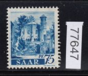 Saarland 1947 Mi. Nr. 222 X **   WZ 1 X