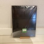 KOBRA Einsteckblätter  E 23 10 Stück   3 Taschen  schwarz neuwertig