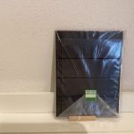 KOBRA Einsteckblätter  E 24 10 Stück   4 Taschen  schwarz neuwertig