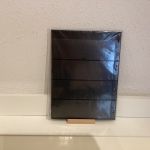 KOBRA Einsteckblätter  E 24 10 Stück   4 Taschen  schwarz neuwertig