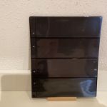 Lindner MU 1314 Multi Collect Einsteckblätter schwarz  4 Taschen    10 Stück  NEU