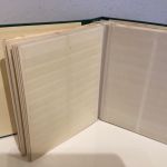 Schaubeck Schraubbinder Leinen  + 25 Blankoblätter  gebraucht