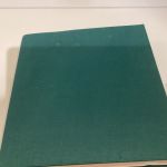 Schaubeck Schraubbinder Leinen  + 25 Blankoblätter  gebraucht