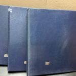 SAFE Ringbinder (14 Ringe)  3  Stück gebraucht  leer blau