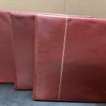 SAFE Ringbinder (14 Ringe)  3 Stück gebraucht leer rot  LESEN