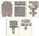 Saarland 1957-59 Mi. Nr. 379-448 gestempelt (OPD)  + Eckränder