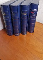 Leuchtturm 13 Ringe  Ringbinder  DEUTSCHE POST - 1 Stück Album  +Schuber  leer