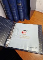 Leuchtturm 13 Ringe  Ringbinder  DEUTSCHE POST - 1 Stück Album  +Schuber  leer