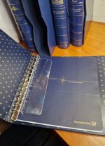 Leuchtturm 13 Ringe  Ringbinder  DEUTSCHE POST - 1 Stück Album  +Schuber  leer