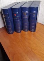 Leuchtturm  BREIT 13 Ringe  Ringbinder  DEUTSCHE POST - 1 Stück Album  +Schuber  leer